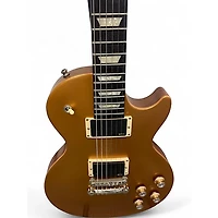 Used Gibson Les Paul Tribute Gold Top Solid Body Electric Guitar