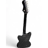 Used Silvertone 1478 Black Solid Body Electric Guitar