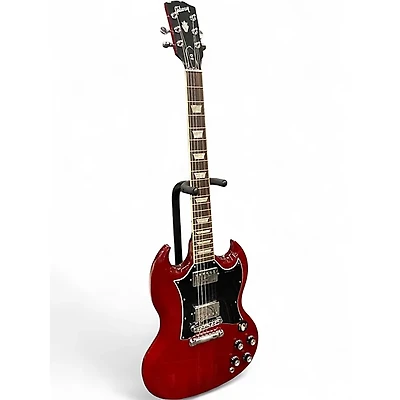 Used Gibson SG Standard Cherry Solid Body Electric Guitar