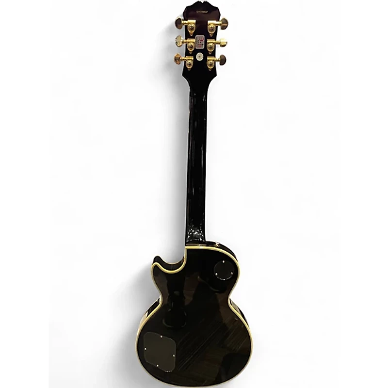 Used Epiphone Les Paul Custom Pro Black Solid Body Electric Guitar