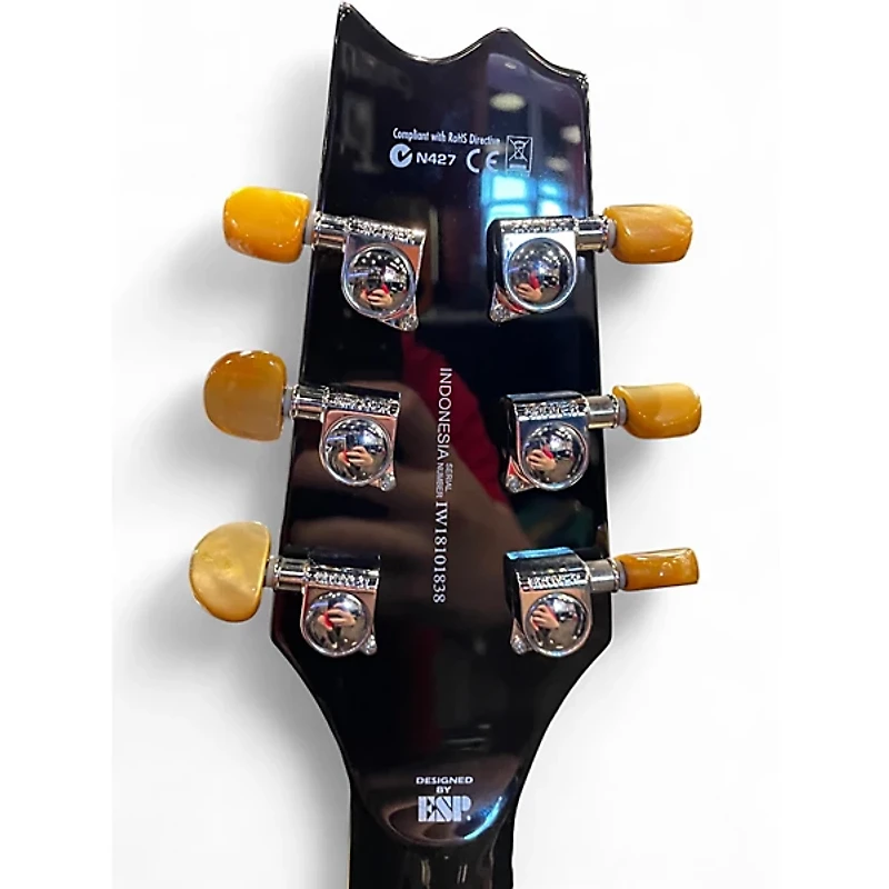 Used ESP LTD TL6 Black Acoustic Electric Guitar