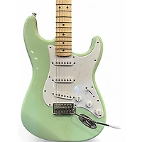 Used Squier SONIC STRATOCASTER Surf Green Solid Body Electric Guitar
