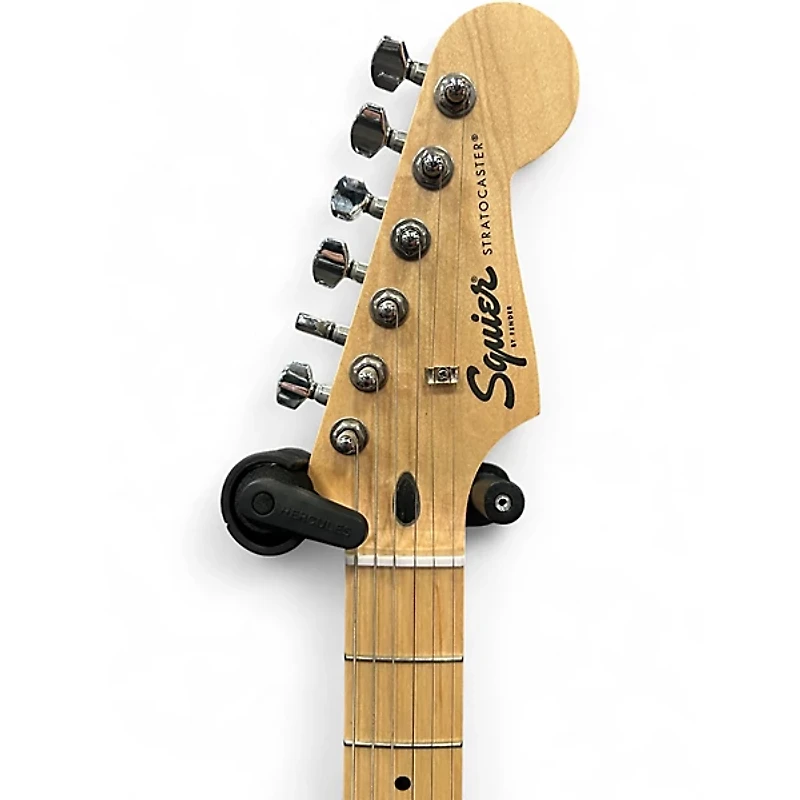 Used Squier SONIC STRATOCASTER Surf Green Solid Body Electric Guitar