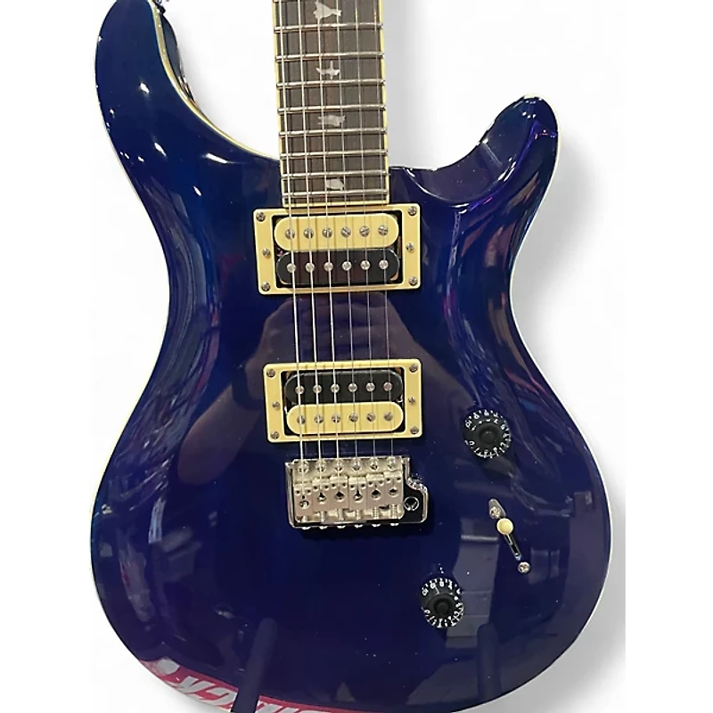 Used PRS SE Standard 24 Trans Blue Solid Body Electric Guitar