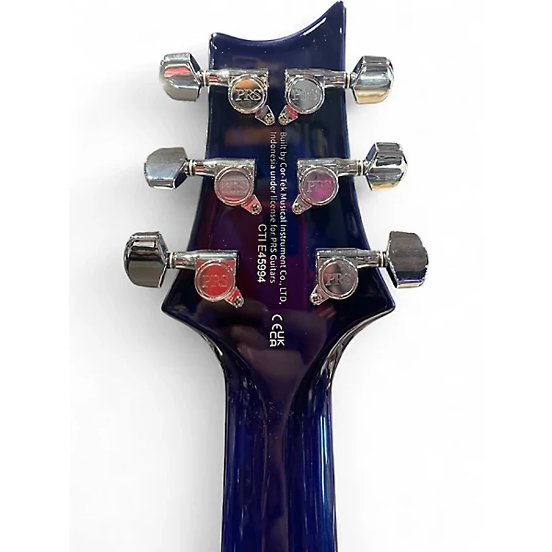 Used PRS SE Standard 24 Trans Blue Solid Body Electric Guitar