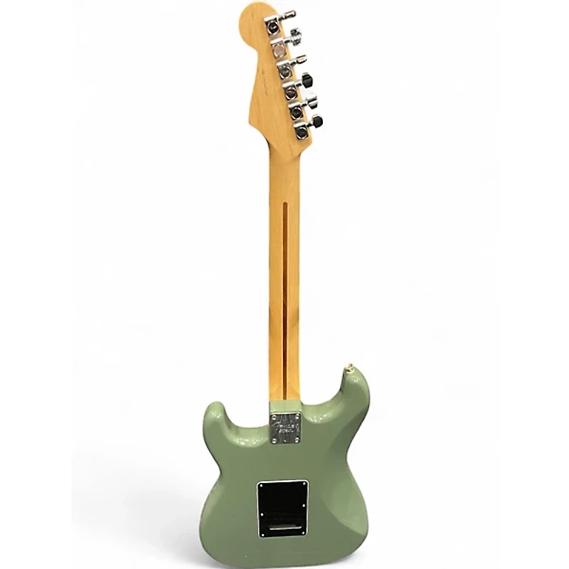 Used Fender American Professional Stratocaster SSS ANTIQUE OLIVE Solid Body Electric Guitar