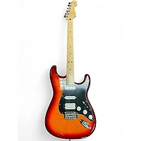 Used Fender Player Stratocaster HSS Cherry Sunburst Solid Body Electric Guitar