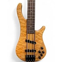 Used Dean RAZOR Natural Electric Bass Guitar