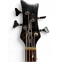Used Dean RAZOR Natural Electric Bass Guitar