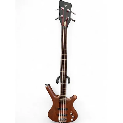 Used Warwick Pro Series Standard Corvette 4 String Natural Electric Bass Guitar