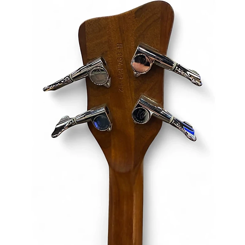 Used Warwick Pro Series Standard Corvette 4 String Natural Electric Bass Guitar