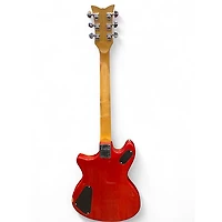 Used Schecter Guitar Research TSH1 Red Hollow Body Electric Guitar