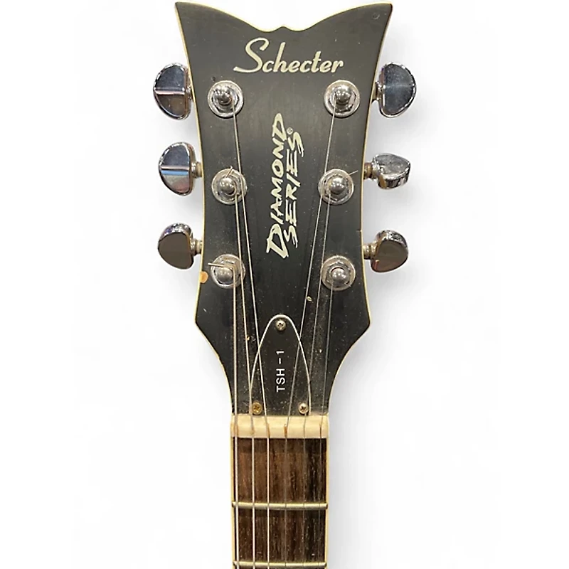 Used Schecter Guitar Research TSH1 Red Hollow Body Electric Guitar