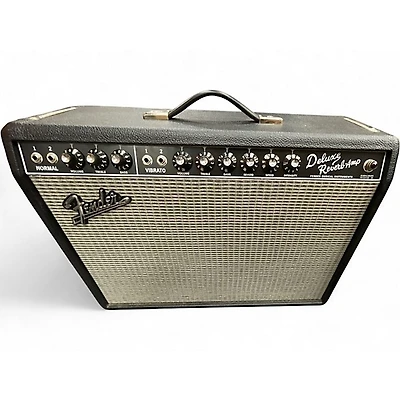 Used Fender 1965 Deluxe Reverb 22W Tube Guitar Amp Head