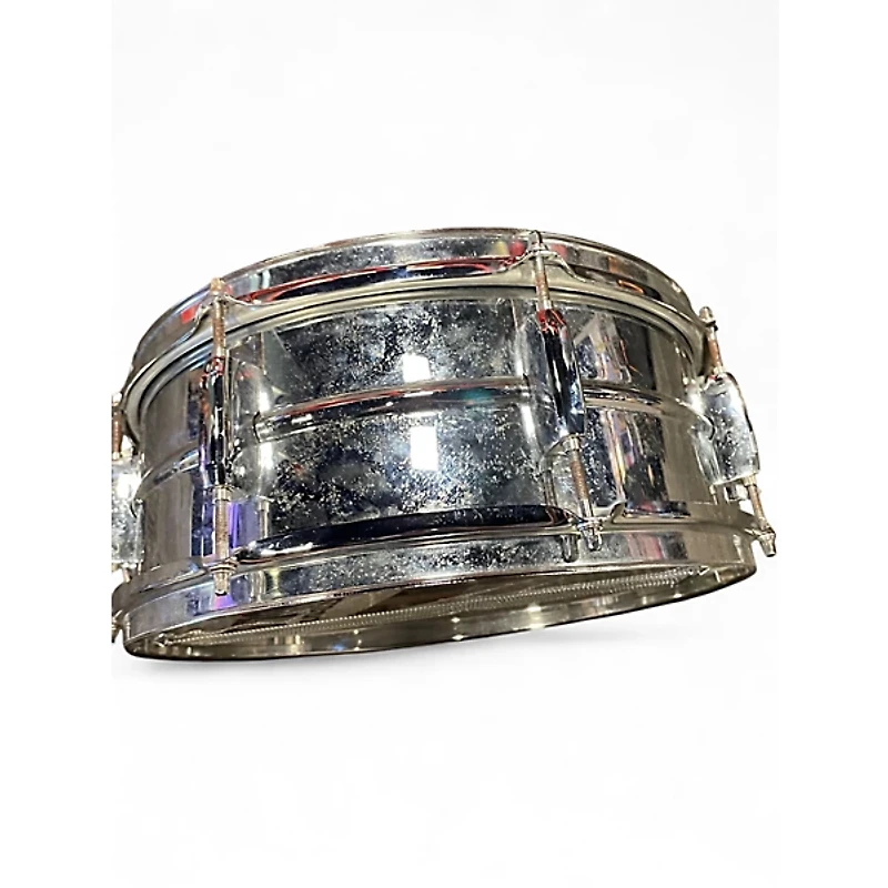 Used Pearl 14in Mirror Chrome Steel Shell Chrome Drum