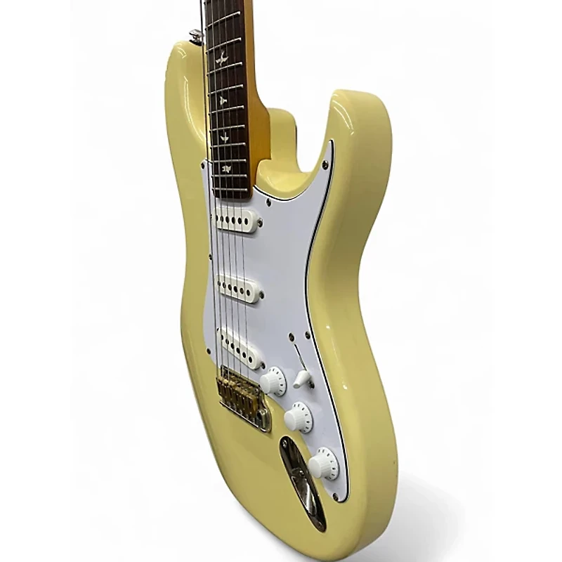 Used PRS SE Silver Sky Moon White Solid Body Electric Guitar