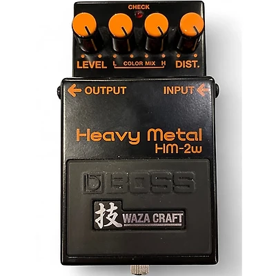 Used BOSS HM2W Waza Craft Effect Pedal