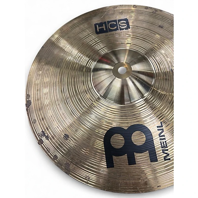 Used MEINL 14in HCS Hi Hat Pair Cymbal