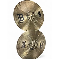 Used MEINL 14in HCS Hi Hat Pair Cymbal