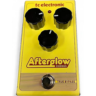Used TC Electronic Afterglow Chorus Effect Pedal