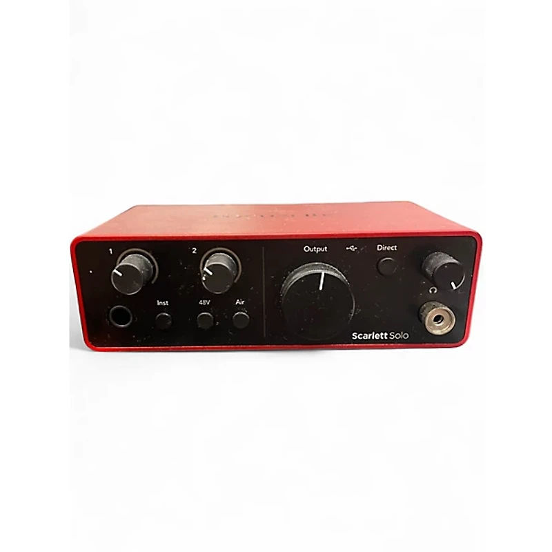 Used Focusrite Scarlett Solo GEN Audio Interface