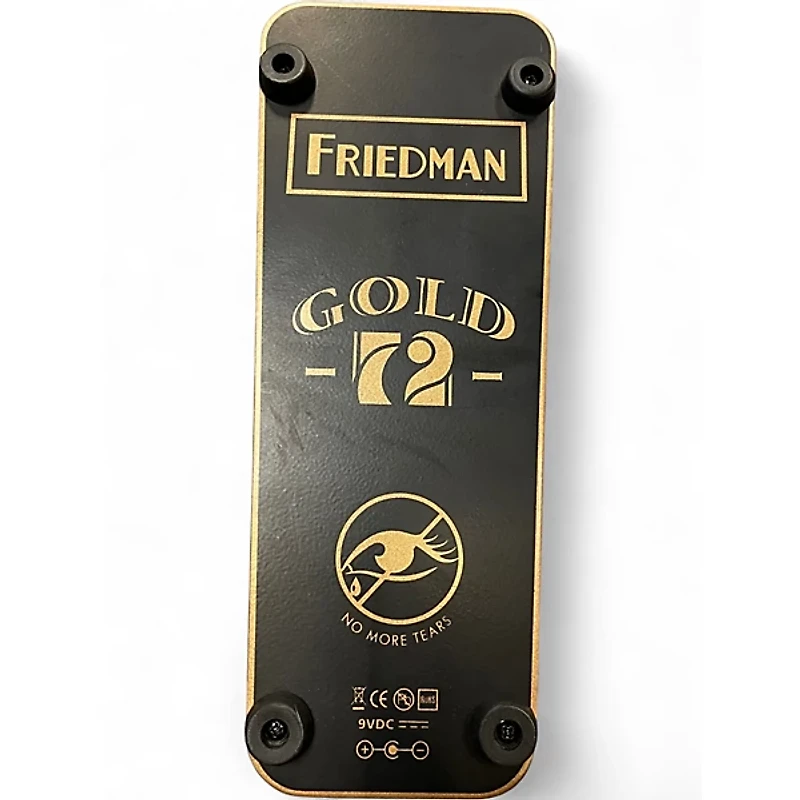 Used Friedman No More Tears Gold 72 Effect Pedal