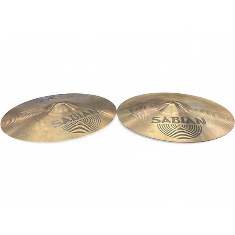 Used SABIAN 14in AA Rock Hi Hat Pair Cymbal