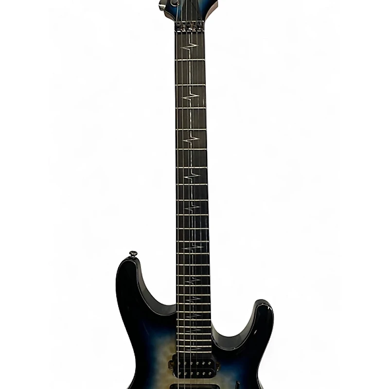 Used Ibanez JIVAJR Blue Solid Body Electric Guitar