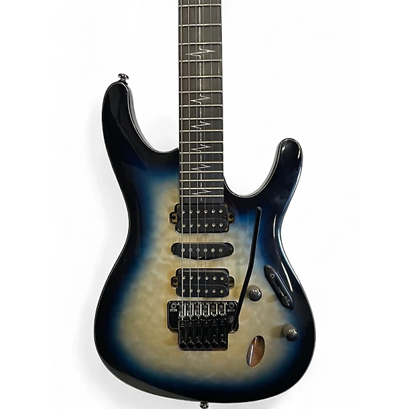 Used Ibanez JIVAJR Blue Solid Body Electric Guitar