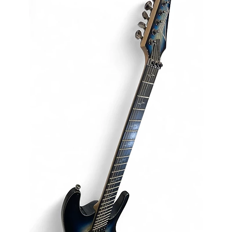 Used Ibanez JIVAJR Blue Solid Body Electric Guitar