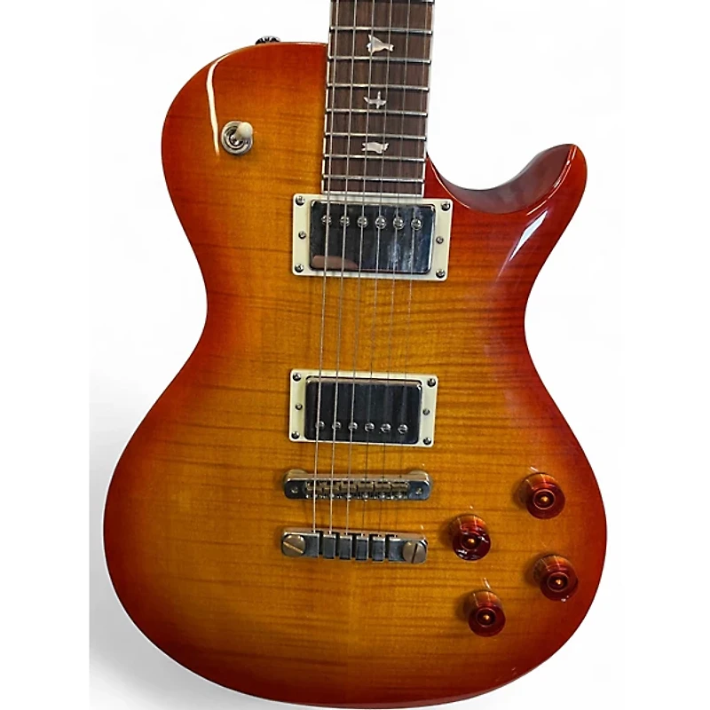 Used PRS SE Singlecut McCarty 594 Orange Solid Body Electric Guitar