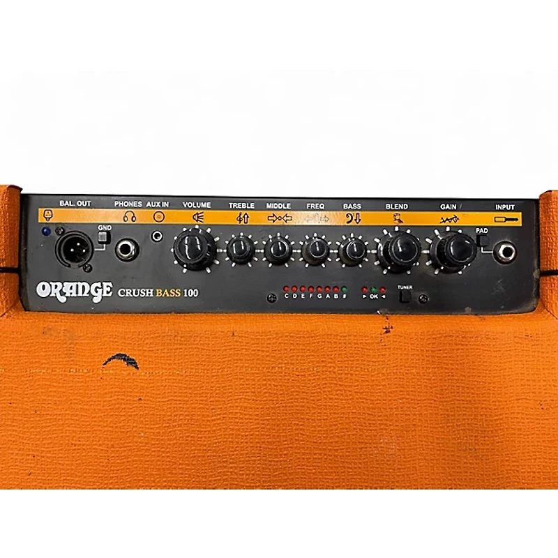 Used Orange Amplifiers CR100BXT Crush 100W 1x15 Bass Combo Amp