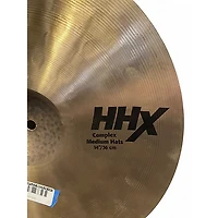 Used SABIAN 14in HHX COMPLEX MEDIUM HATS Cymbal