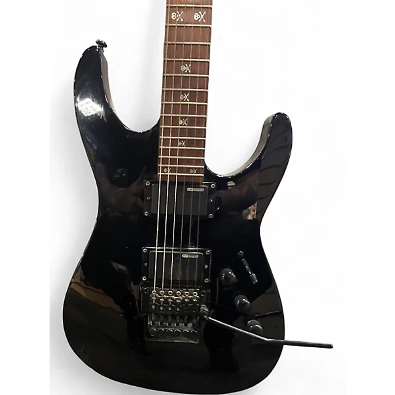 Used ESP LTD KH202 Kirk Hammett Signature Black Solid Body Electric Guitar