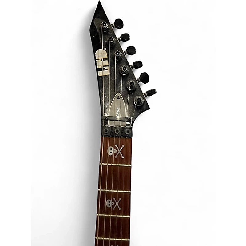 Used ESP LTD KH202 Kirk Hammett Signature Black Solid Body Electric Guitar