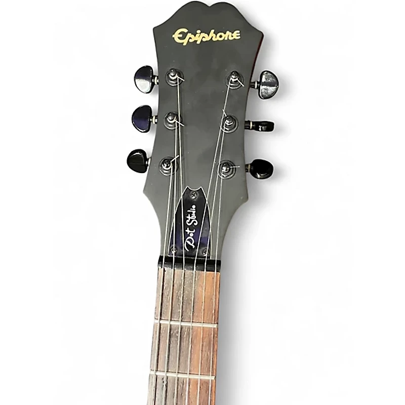 Used Epiphone Dot Studio Worn Cherry Hollow Body Electric Guitar