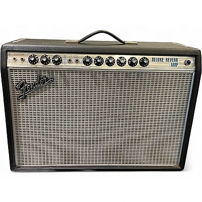 Used Fender '68 Custom Deluxe Reverb Tube Guitar Combo Amp