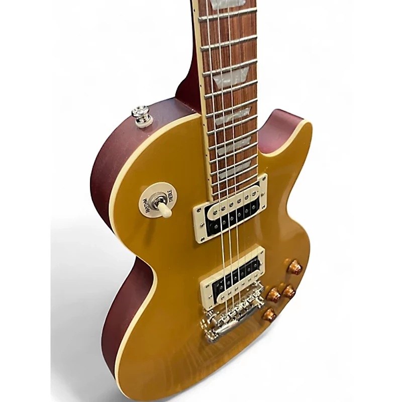 Used Epiphone Les Paul Traditional PRO III Gold Solid Body Electric Guitar