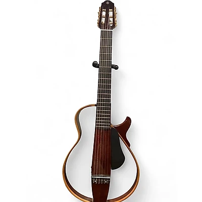 Used Yamaha SLG200NW Brown Classical Acoustic Electric Guitar