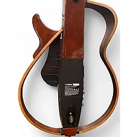 Used Yamaha SLG200NW Brown Classical Acoustic Electric Guitar