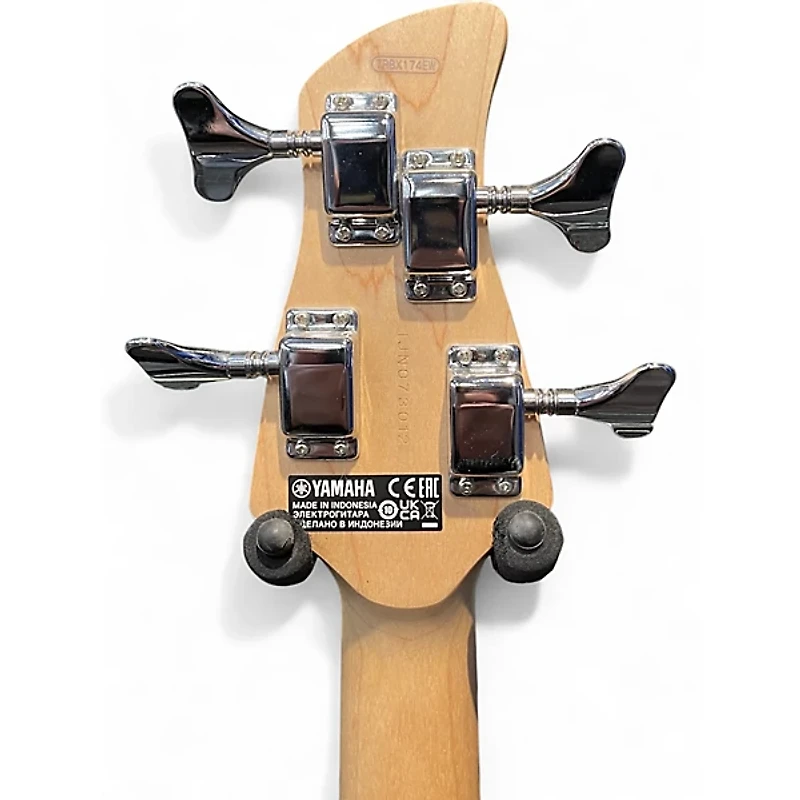 Used Yamaha TRBX174EW Natural Electric Bass Guitar