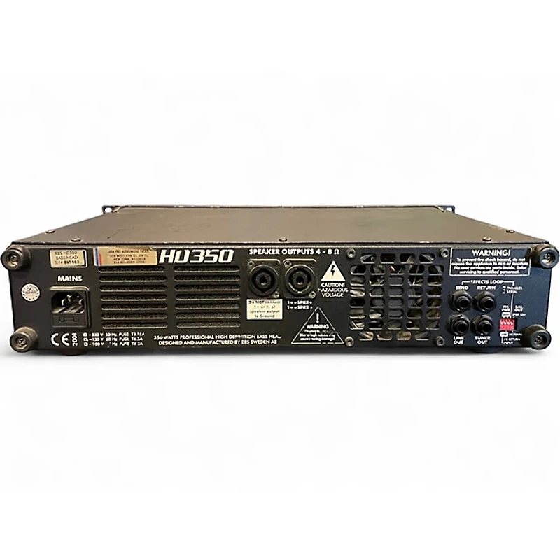 Used EBS HD350 Bass Amp Head
