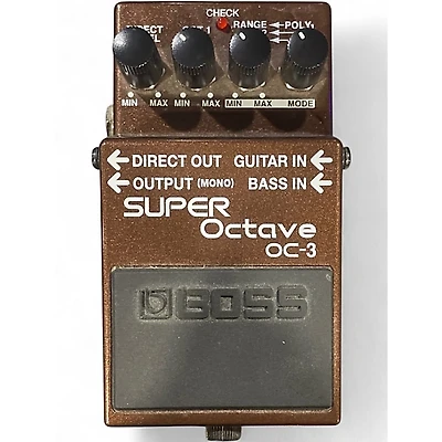 Used BOSS OC3 Super Octave Effect Pedal