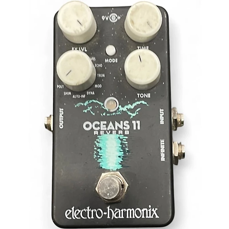 Used Electro-Harmonix Oceans 11 Reverb Effect Pedal
