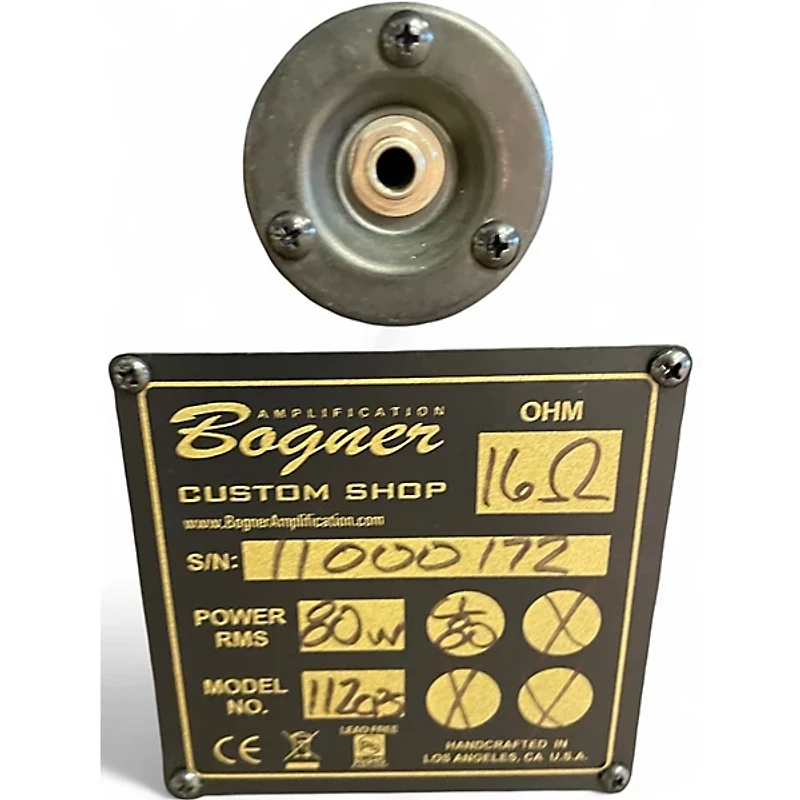 Used Bogner 112CPS 1x12 Guitar Cabinet