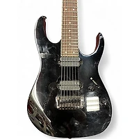 Used Ibanez RG7321 7 String Black Solid Body Electric Guitar