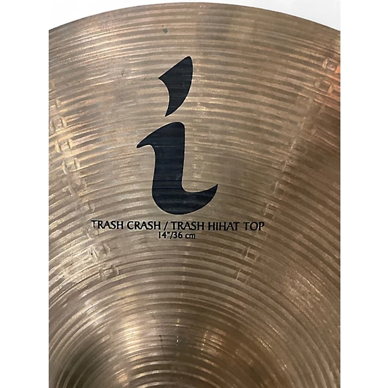 Used Zildjian 14in I SERIES TRASH CRASH Cymbal