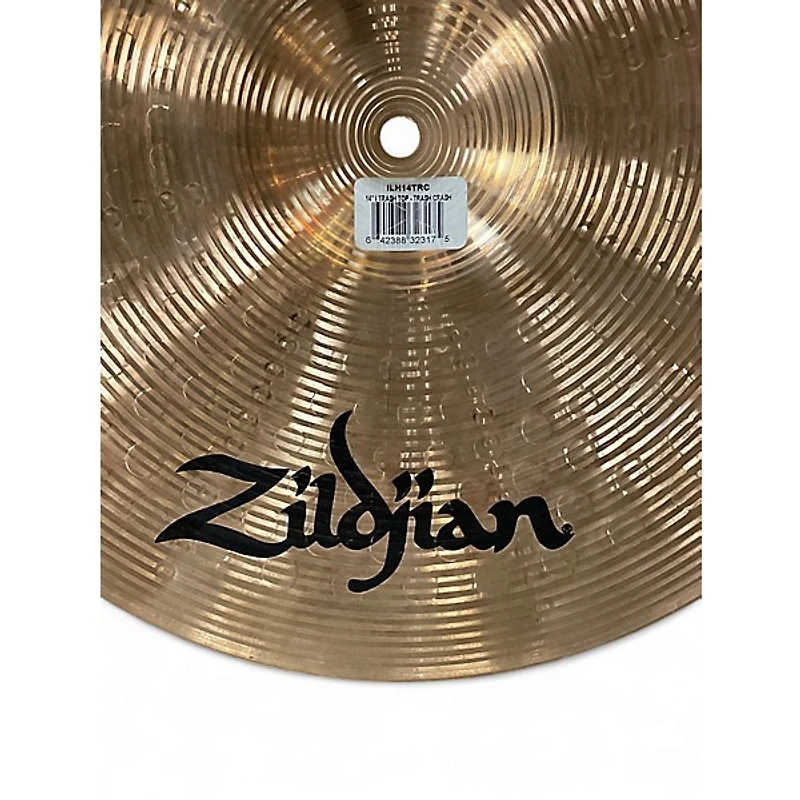 Used Zildjian 14in I SERIES TRASH CRASH Cymbal