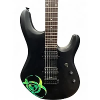 Used Sterling by Music Man JP60 John Petrucci Signature Black Solid Body Electric Guitar