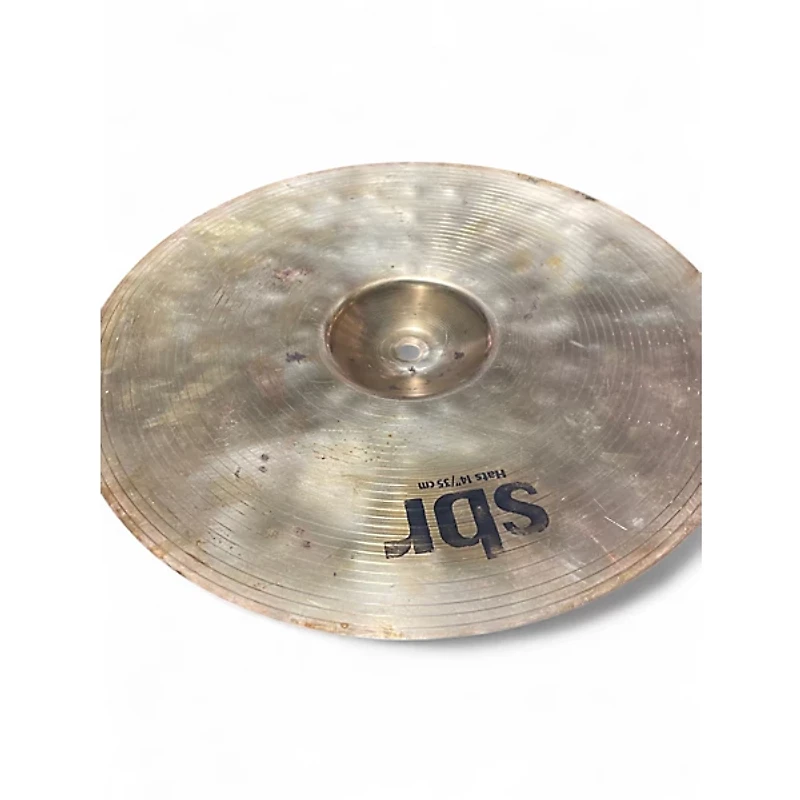 Used SABIAN 14in SBR Hi Hat Pair Cymbal